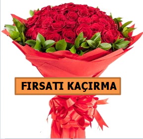 SON 1 GÜN İTHAL BÜYÜKBAŞ GÜL 51 ADET  Ankara internetten çiçek satışı  