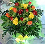 13 adet karisik gül buketi demeti   Ankara uluslararası çiçek gönderme 