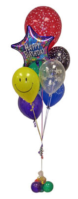  Ankara çiçek , çiçekçi , çiçekçilik  Sevdiklerinize 17 adet uçan balon demeti yollayin.