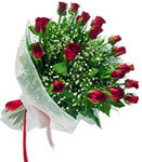  Ankara internetten çiçek satışı  11 adet kirmizi gül buketi sade ve hos sevenler