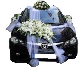  Ankara ucuz çiçek gönder  Çift çiçekli sünnet düğün ve gelin arabası süsleme