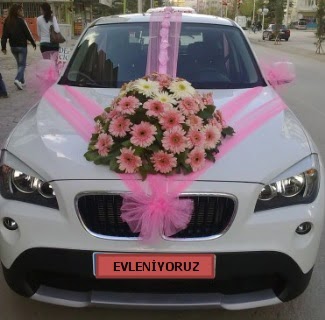 Ankara gelin arabası süsleme fiyatları  Ankara çiçekçi mağazası 