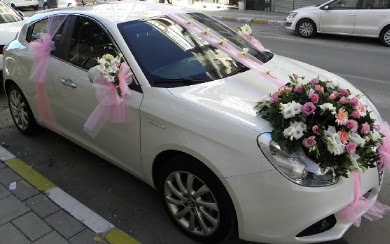 Düğün arabası süslemesi  Ankara 14 şubat sevgililer günü çiçek 