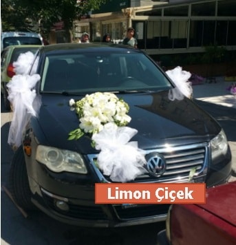 Gelin arabası süslemesi düğün arabası  Ankara çiçek gönderme 