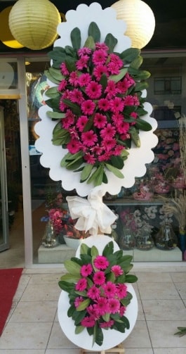 Çift katlı nikah çiçek düğün çiçekleri  Ankara ucuz çiçek gönder 