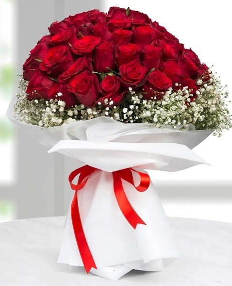 41 adet kırmızı gül buketi  Ankara çiçek satışı  süper görüntü